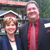 Premier Christy Clark and Mike