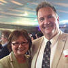 Federal Minister Judy Foote and Mike