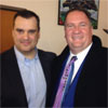 Mike and Federal Minister James Moore